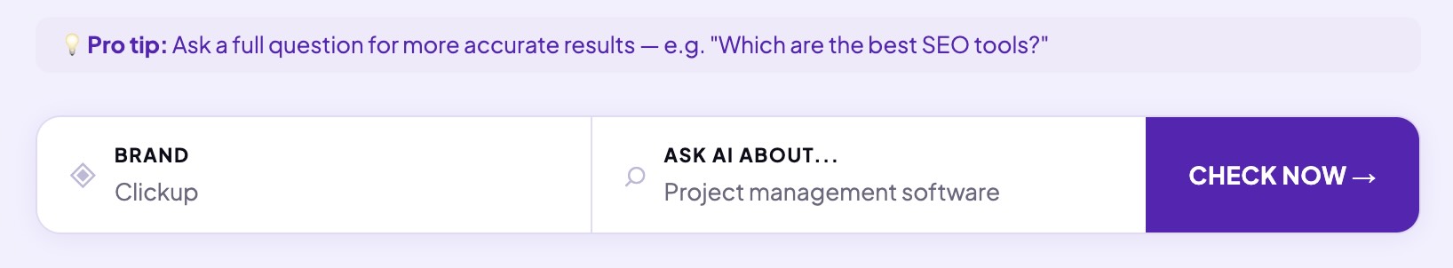 Brand name and keyword entry on aeogeoai.net